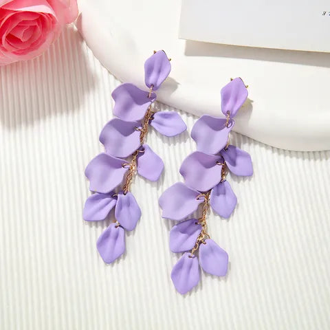 boucles pétales 10 coloris